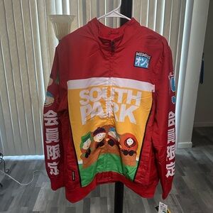 Members Only x South Park 8-Bit Pixel Wind Breaker Large